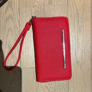 Steve Madden Red Wristlet Wallet
